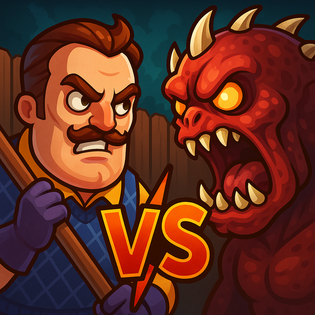 Test-NighbourVsMonster Game